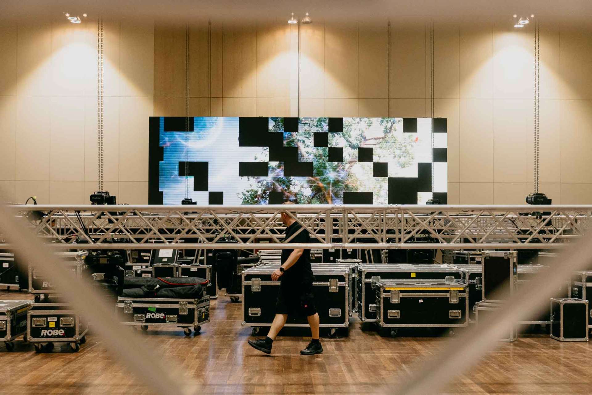 Preparación de evento en Berlín. ©Piña Colada