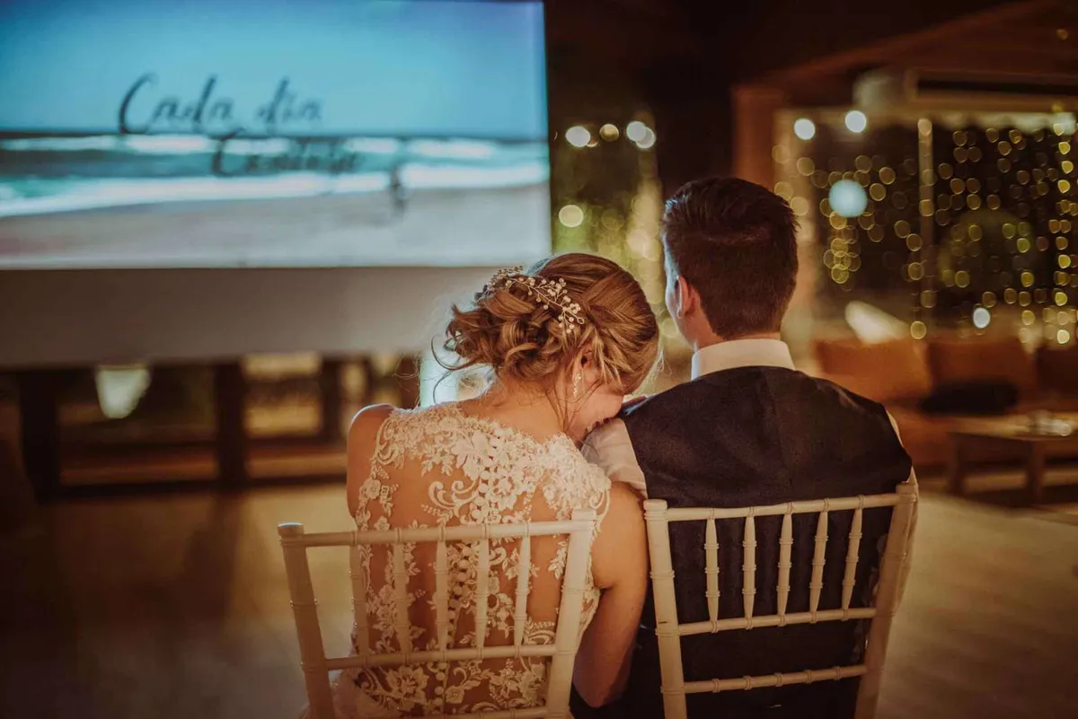 Same Day Edit en una boda. ©Piña Colada