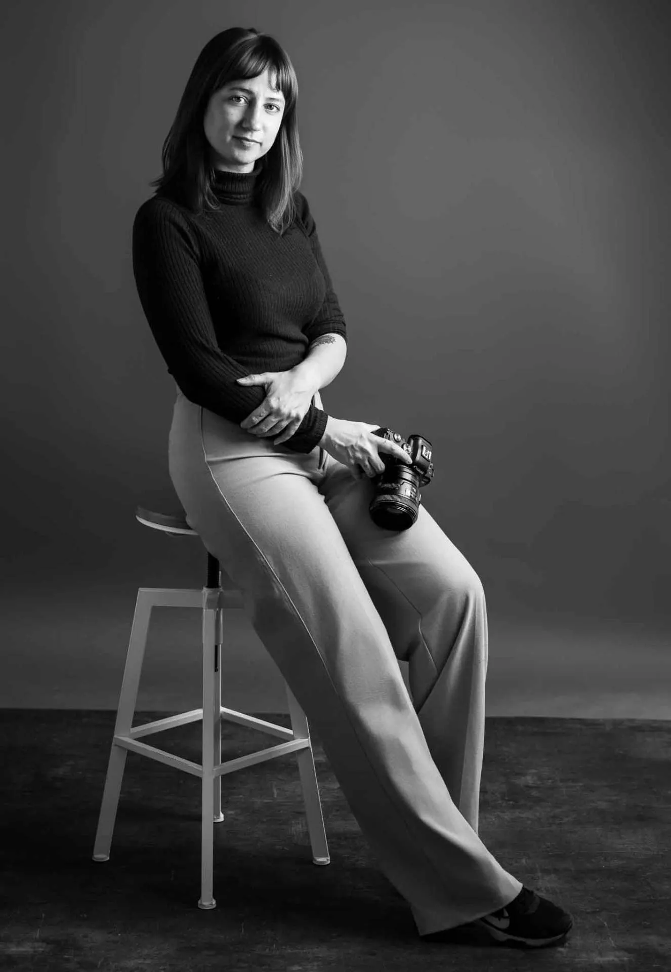 Raquel, fotógrafa de Piña Colada Studio. ©Piña Colada