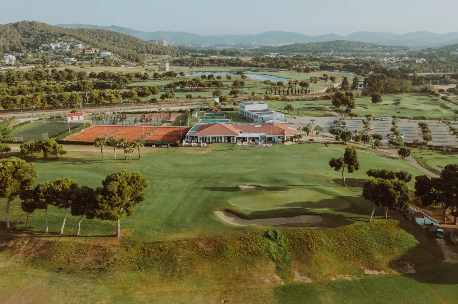 Visalia teambuilding evento corporativo golf Sitges Barcelona fotografía